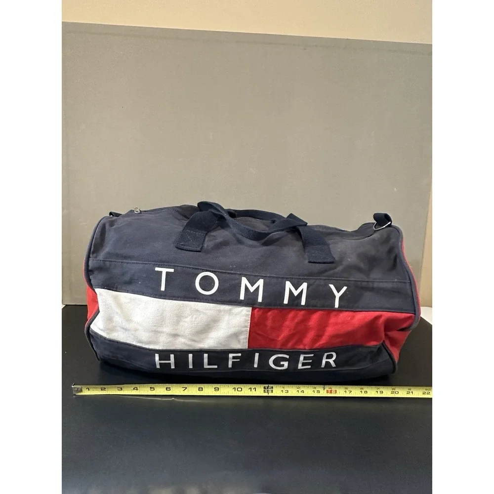 vintage Tommy Hilfiger Duffle Bag